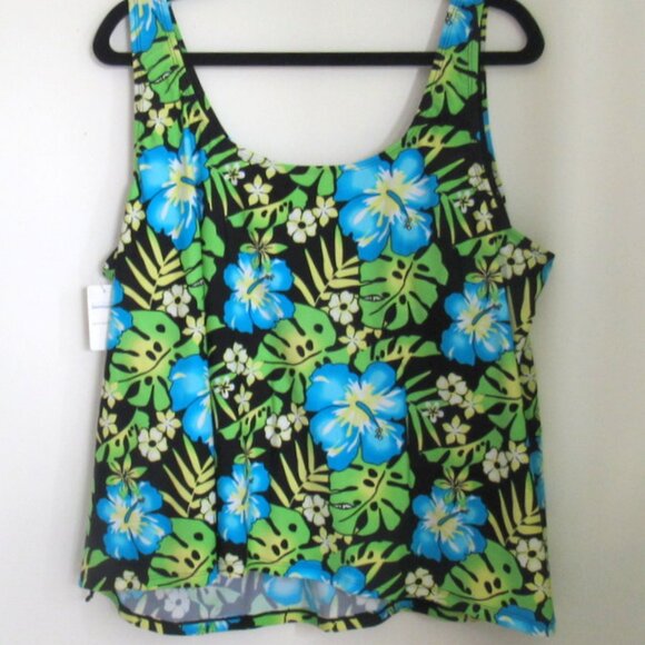 Pennington Swim Top, NWT, Size 4X E886 - Picture 3 of 4